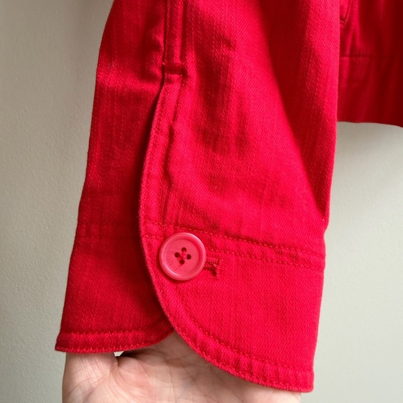 Talbots Vibrant Red Stretch Jacket - Picture 7 of 13